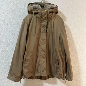 컨디션 최상 SLOBE IENA 마운틴 파카 에코 퍼 라이너 포함 38