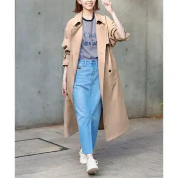 새상품급 SLOBE IENA 워셔블 트렌치코트 36