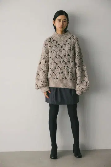 STYLEMIXER 핸드메이드 크로셰 니트