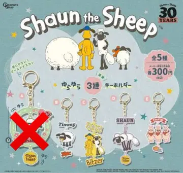 숀더쉽 흔들흔들 3단 키링