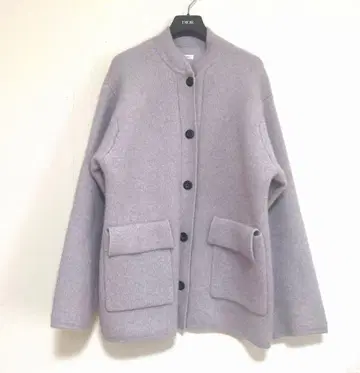 [ casa fline ] 라쿤 믹스 가디건 코트