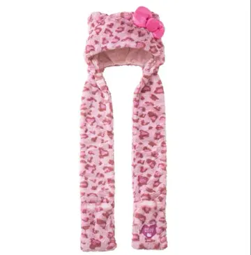 유니버설 키티 모자 머플러