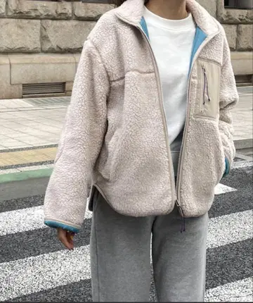 캐널진 El mar(엘마르) 집업 보아 자켓