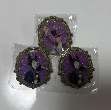 디즈니 할로윈 2024 빌런즈 랜덤 핀 배지