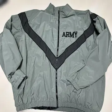 새상품급 ARMY PFU 밀리터리 트레이닝 나일론 자켓