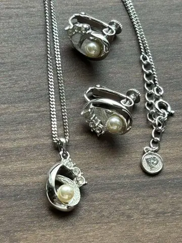 목걸이 귀찌 세트