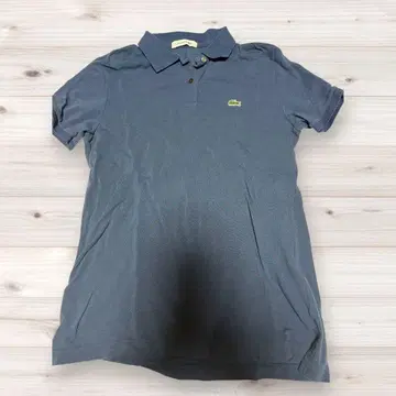 라코스테 LACOSTE 피케 셔츠 다크 네이비 반팔 40