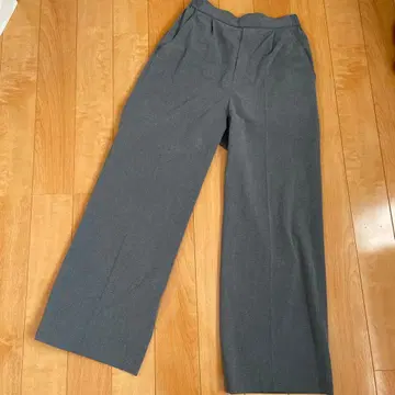 그린 라벨 릴랙싱 올마이 와이드 팬츠 36 그레이