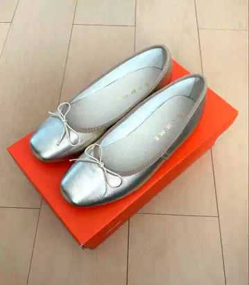 레메 REMME 골드 리본 포함 발레 슈즈 36