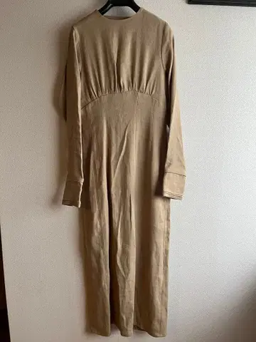 TODAYFUL 백 오픈 린넨 원피스