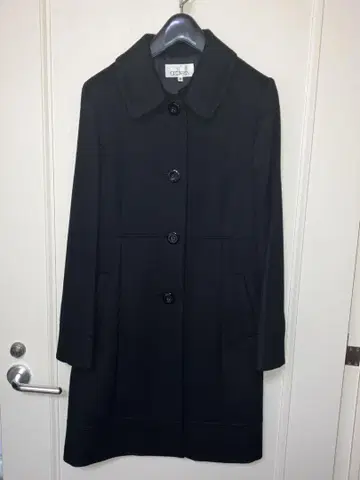 캐시미어 블랙 롱 코트 사이즈 9