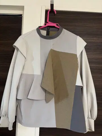 UNITED TOKYO 비대칭 긴팔 셔츠