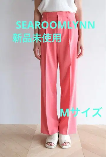 미사용 새상품 스트레치 트윌 스트레이트 팬츠 SEAROOMLYNN