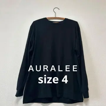 오라리 auralee 론 헤르만 론T 블랙