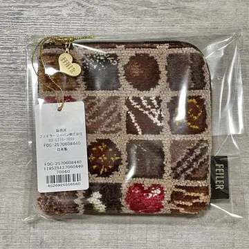 [미개봉 새상품] 페이러 코프레 드 쇼콜라 스퀘어 파우치