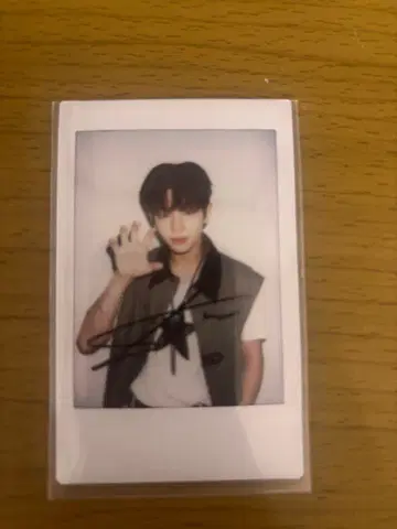 EVNNE 오프라인 사인 폴라로이드 문정현 럭키 드로우