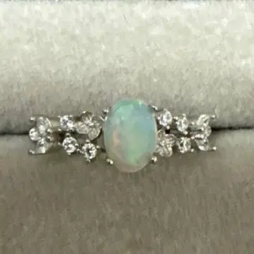 실버 925 오팔 반지 만박 네팔 프리 사이즈