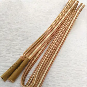 순수 실크 고시마 히모 오비시메 미사용 새상품