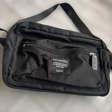 marimekko 블랙 숄더백