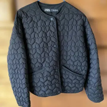 ZARA 블랙 퀼팅 자켓 S