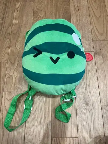 수박 게임 봉제 인형 백팩