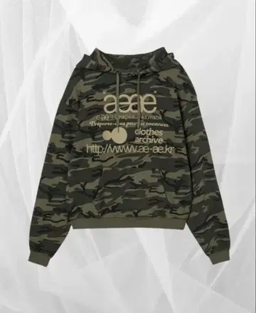 aeae 카모플라쥬 후드티