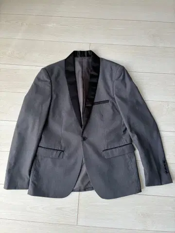 그레이 턱시도 자켓 베스트 슬랙스 세트