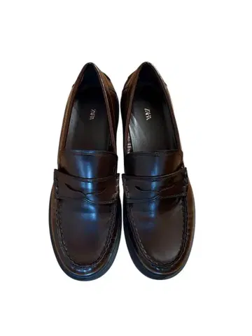 ZARA 로퍼 브라운 38