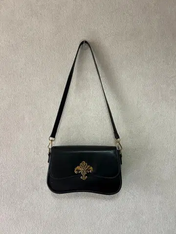 블랙 플랩 숄더백 숄더, 숄더 2way 사용