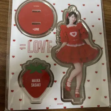 =LOVE 이코러브 사사키 마이카 아크릴 스탠드