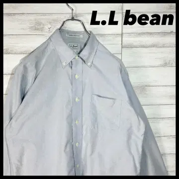 [ L.L.Bean ] 옥스퍼드 버튼 다운 셔츠 L LL 비