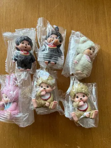 몽치치 마스코트 키체인 4 [ 전 6종 컴프 세트 ]