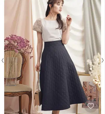 noela 퀼팅 스커트