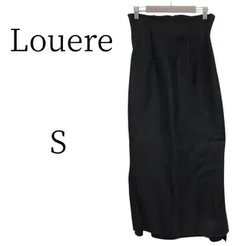 Louere 루엘레 블랙 롱 플레어 스커트 S