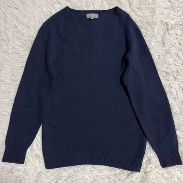 마가렛호웰 캐시미어 혼방 네이비 크루넥 니트 스웨터 M