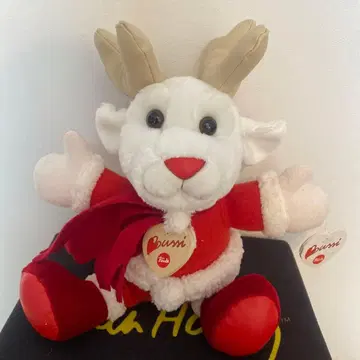 Bussi 루돌프 봉제 인형 산타 의상 약 26cm trudi