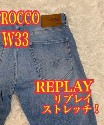 REPLAY 리플레이 ROCCO 데님 청바지 스트레치 W33