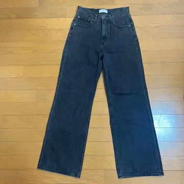 coelie 미드 플레어 SRN06 23inch 워시 블랙 이하라 아오이