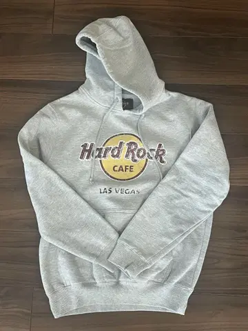 Hard Rock CAFE 그레이 후드티 M 라스베이거스