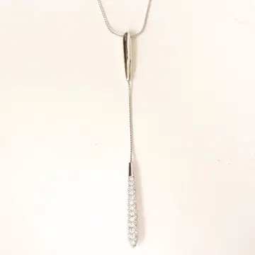 스와로브스키 크리스탈 롱 목걸이