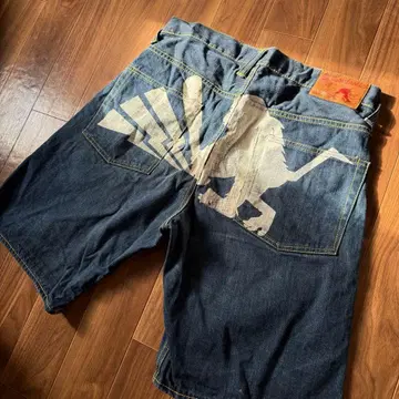 SANTASTIC! 데님 숏팬츠