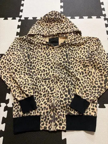 코어 파이터 레오파드 후드티