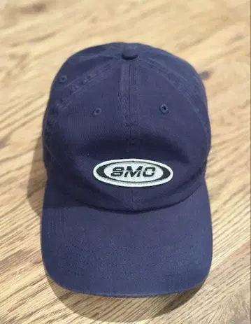 SEA 시 네이비 자수 로고 야구 모자