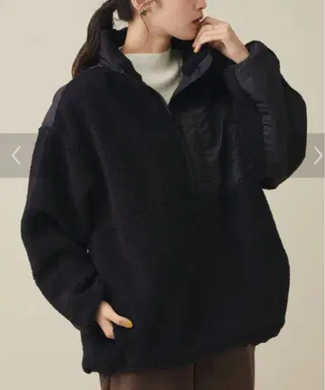 CRAFT STANDARD BOUTIQUE 보아 ZIP 블루종 블랙