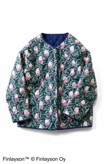 펠리시모 felissimo 리버서블 블루종 아우터 피렌손