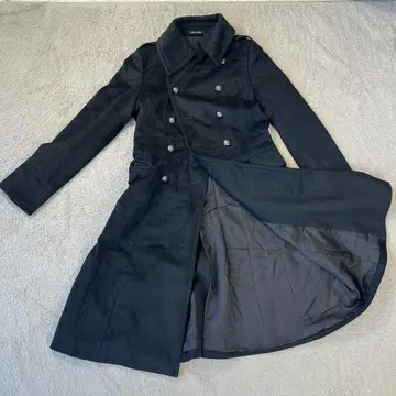 COMME CA DU MODE 블랙 롱 코트 M size