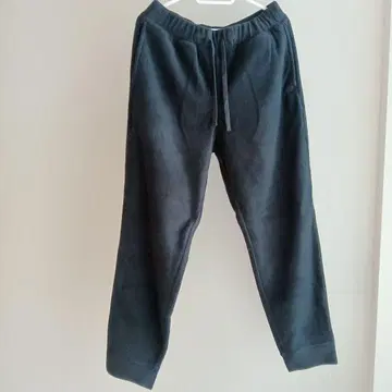 플리스 팬츠 UNIQLO 블랙 룸웨어 M 사이즈