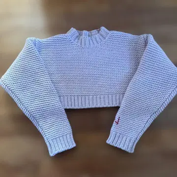 NKNIT 니트 크롭 니트