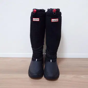 HUNTER 스노우 부츠 롱 부츠 uk4