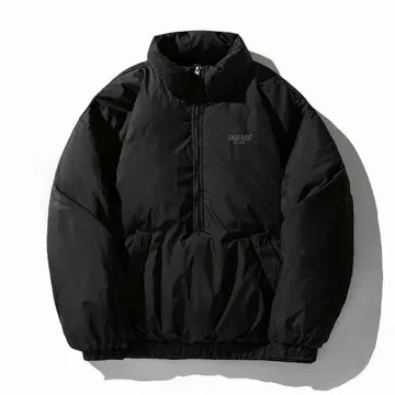 ENDEARS 블랙 다운 자켓